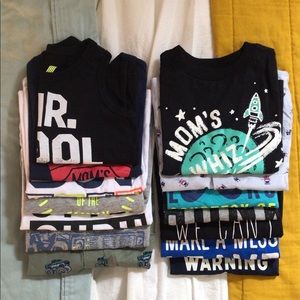 The Children’s place toddler boy 12-18 month shirt lot